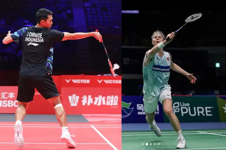 BWF World Tour Finals 2024: Head to Head Jonatan Christie vs Anders Antonsen