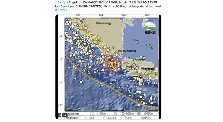 Kans Gempa Megathrust Selat Sunda, Pemkab Bekasi Ikut Tingkatkan Kewaspadaan