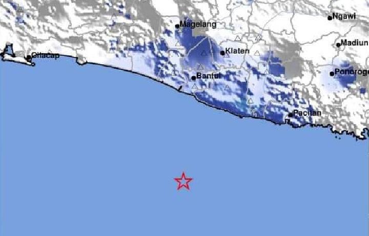 Info Terkini Gempa M4,5 Guncang Gunungkidul, BMKG: Gempa Susulan ke-258 di tempat tempat Zona Megathrust