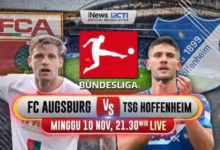 FC Augsburg vs TSG Hoffenheim di tempat di Bundesliga Waktu senja Ini, Jam 21.30 Waktu Indonesia Barat Live di dalam area iNews!