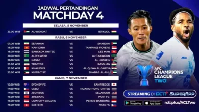 Jadwal Streaming AFC Champions League Two Matchday 4, Persib Bandung Melawat ke Lion City Sailors