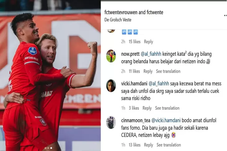 Mees Hilgers Absen, Mengapa Netizen Indonesia Malah Geruduk Global Pers Sosial FC Twente?