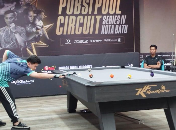 Sempat Tertinggal, Trik Atlet Biliar Menangkan Laga Pada POBSI Pool Circuit Series Perkotaan Batu