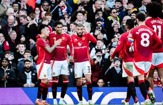 Hasil Kejuaraan Inggris: Manchester United Cukur Klub sepak bola Klub sepak bola Everton 4-0 di dalam area Old Trafford