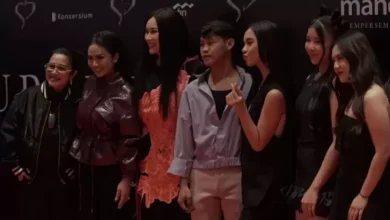 Lyodra, Tiara Andini, lalu Ziva Magnolya Mempersembahkan Bekerjasama dengan Diva Indonesia di dalam area Konser Superdiva