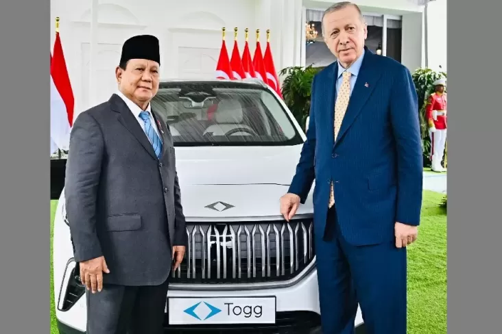 Istana Tegaskan Mobil Listrik Hadiah Erdogan untuk Negara Bukan Pribadi Prabowo