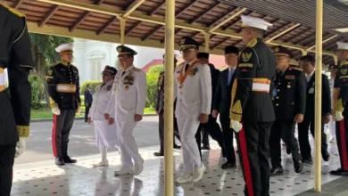 Kirab dari Monas, Kepala Daerah Terpilih Tiba di tempat pada Istana Kepresidenan