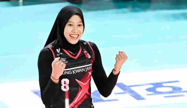 Megawati Hangestri Keren! Tembus 3 Besar Top Angka Korea V-League