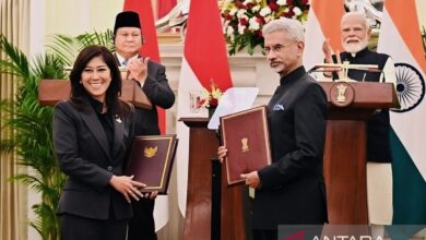 Hal ini 5 poin kesepakatan kerja sebanding Indonesia-India