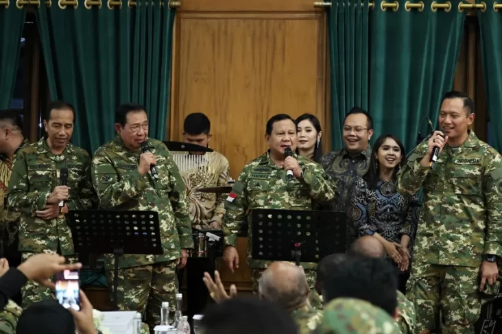 Ketika SBY, Jokowi, juga Prabowo Nyanyi Bareng Lagu Tipe-X Kamu Ngga Sendirian