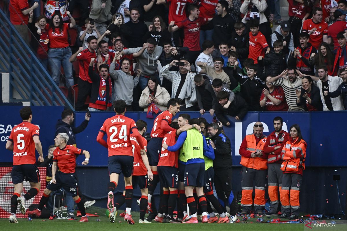 Leganes juga Osasuna berbagi poin pada pekan ke-30 Turnamen Spanyol