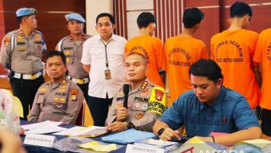 Polisi tangkap empat pelaku pencabulan anak di tempat di Bekasi