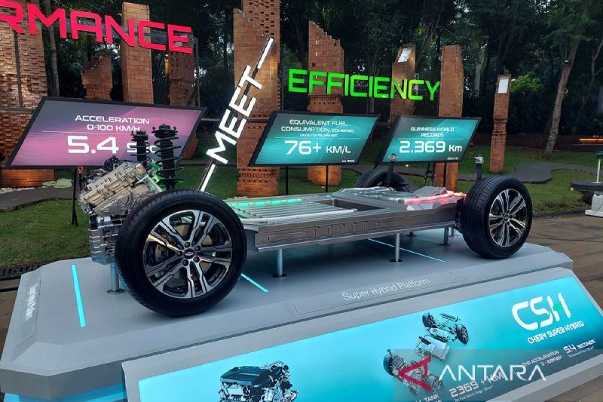 Chery perkenalkan teknologi super hybrid CSH di dalam area Indonesia