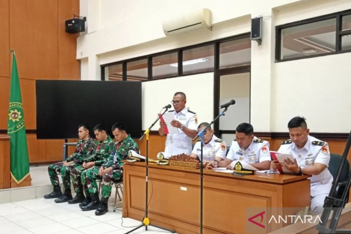 Terdakwa TNI AL penembak bos rental sudah ada ajukan banding