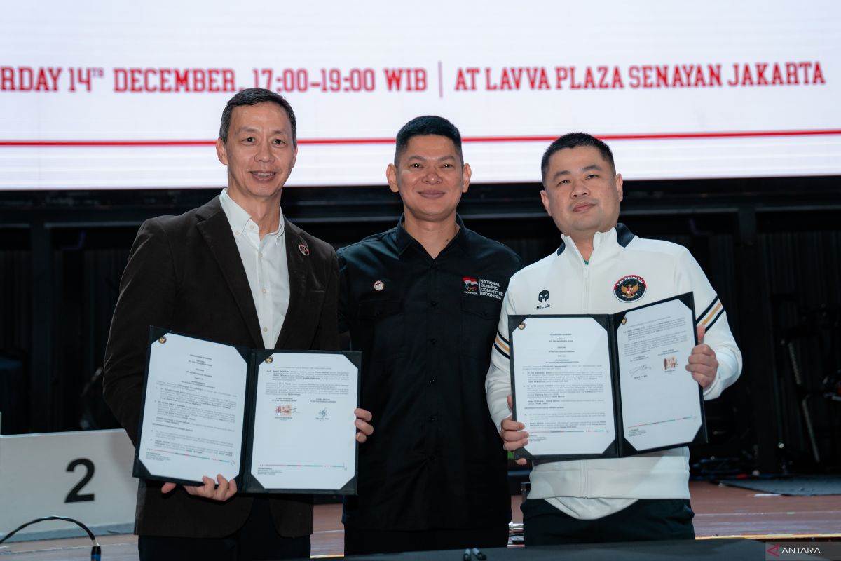 MILLS dipilih sebagai aparel resmi kelompok Olimpiade Indonesia