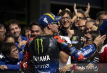 Fabio Quartararo tercepat dalam pertemuan kualifikasi MotoGP Spanyol