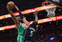 Jaylen Brown pimpin Celtics tumbangkan Magic tanpa Tatum