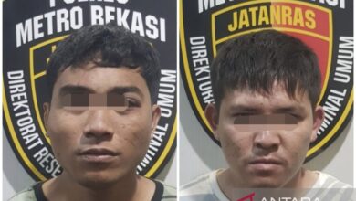 Polisi tangkap dua pelaku curanmor di area area Bekasi
