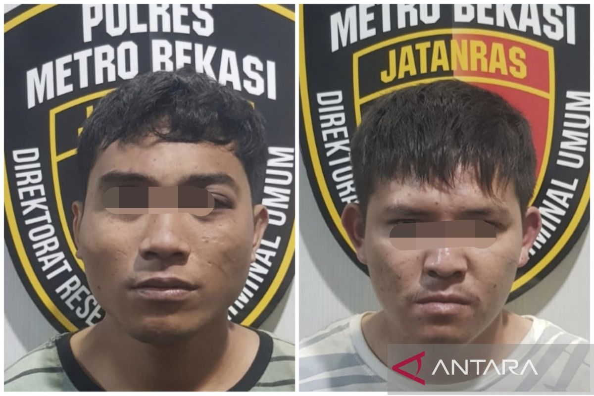 Polisi tangkap dua pelaku curanmor di area area Bekasi