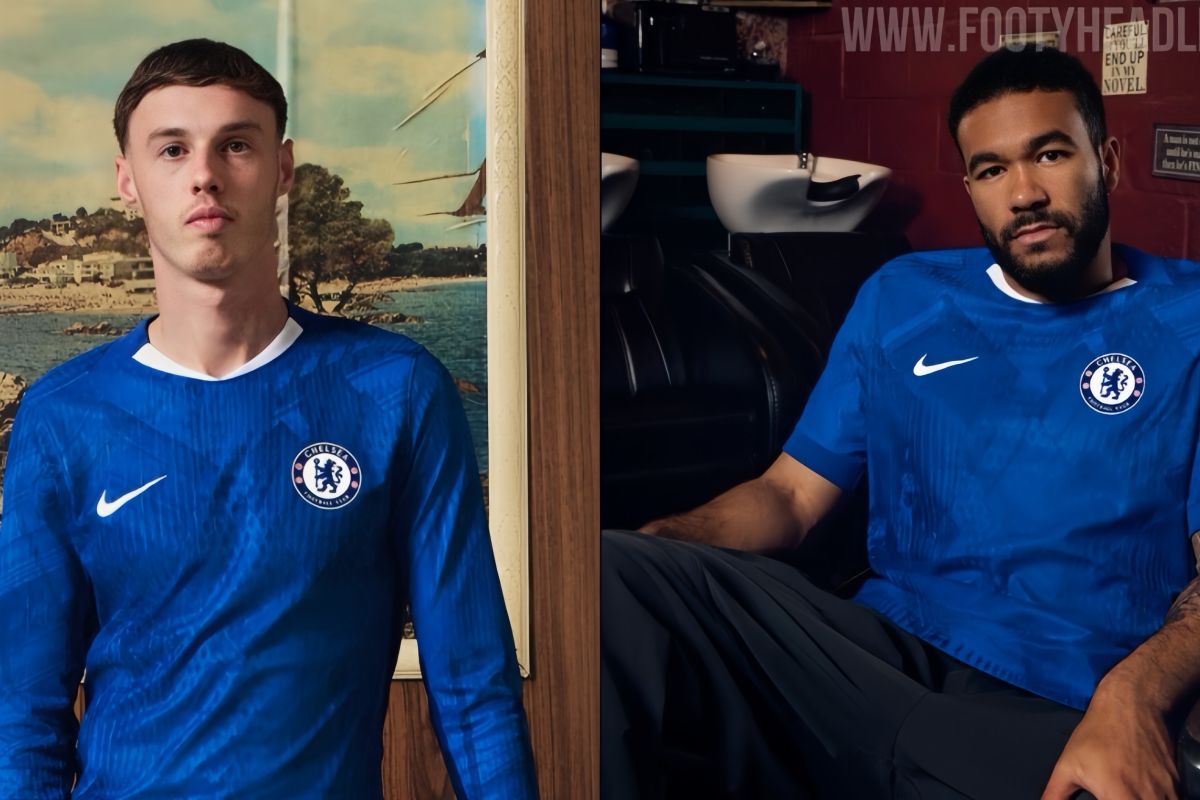 Intip desain jersey Chelsea 2025/2026: Home, away, kemudian third kit Nike