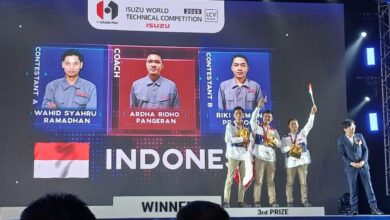Mekanik Isuzu Indonesia menorehkan prestasi pada I-1 Grand Prix