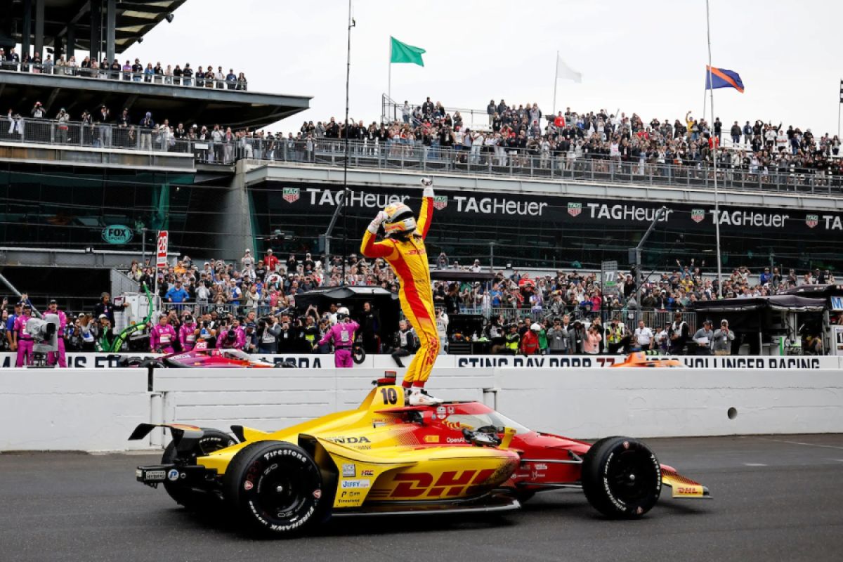 Honda raih kemenangan bergengsi pada area Indy 500 musim 2025