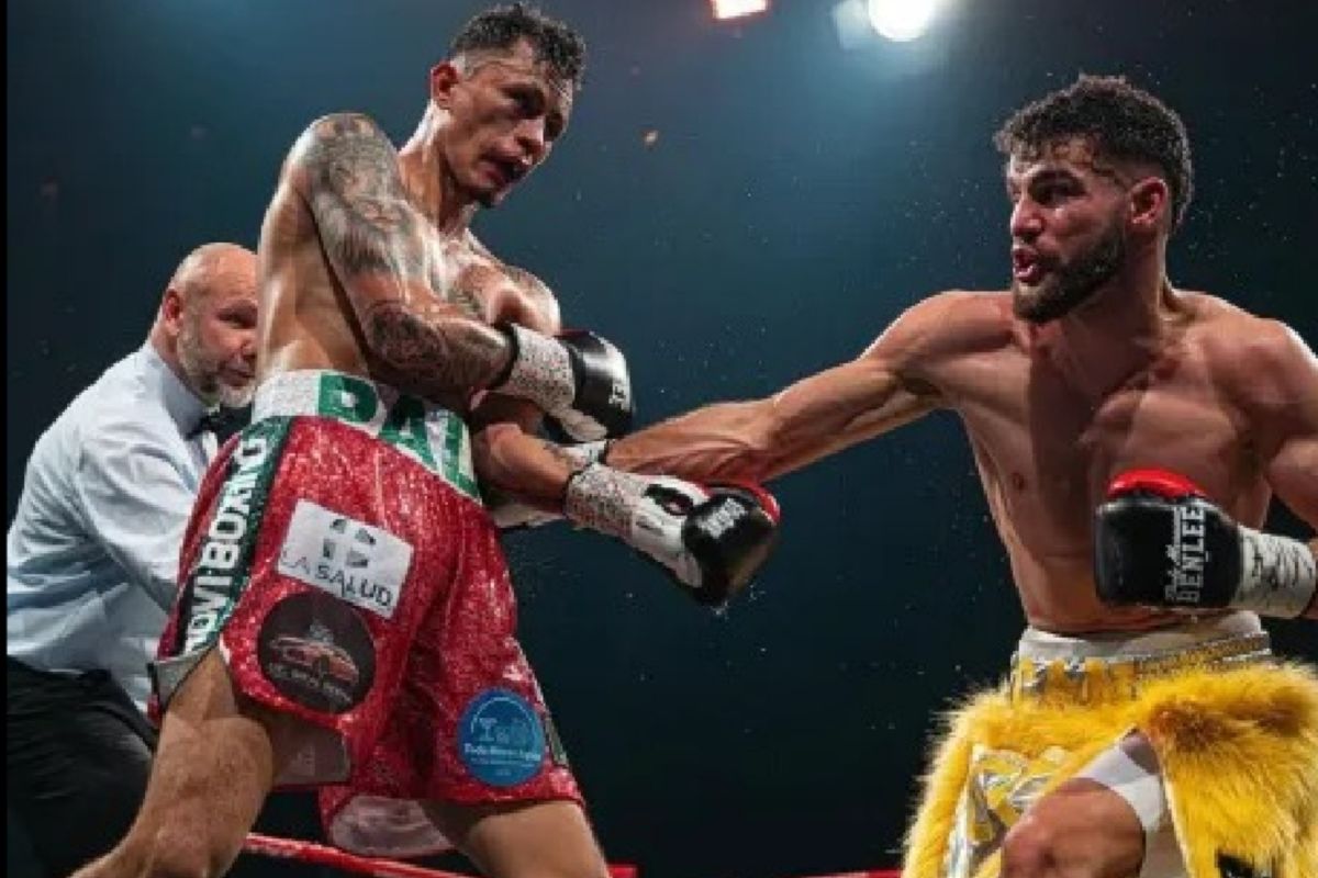 Ilyas lawan Eduardo untuk penghargaan turnamen WBA Continental Europe berakhir imbang