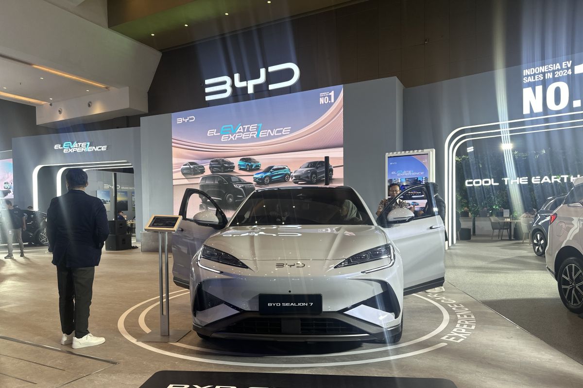 BYD dominasi bursa mobil listrik nasional pada awal 2025