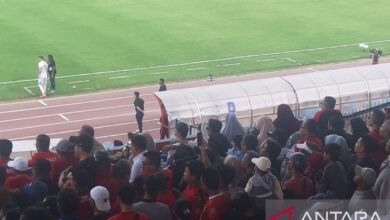 Pratama Arhan pantau pertandingan Semen Padang hadapi Persik