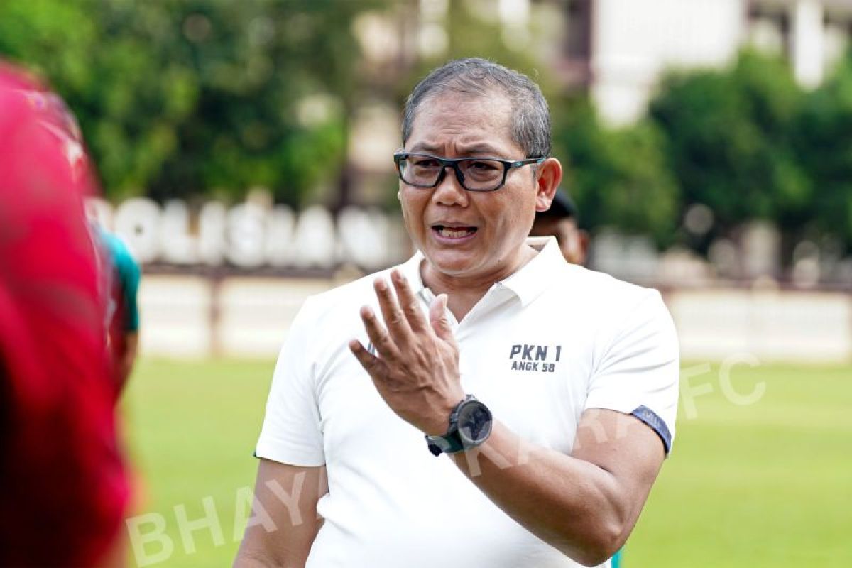 Sumardji pasang target tinggi untuk Bhayangkara pada Turnamen 1 musim depan