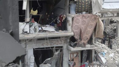 negeri negeri Israel bunuh 100 lebih banyak tinggi warga Palestina di dalam di Wilayah Wilayah Gaza utara