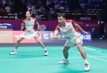 Hasil Piala Sudirman 2025: Rinov/Gloria Keok, Indonesia Tertinggal dari Thailand 0-1