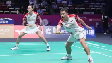 Hasil Piala Sudirman 2025: Rinov/Gloria Keok, Indonesia Tertinggal dari Thailand 0-1