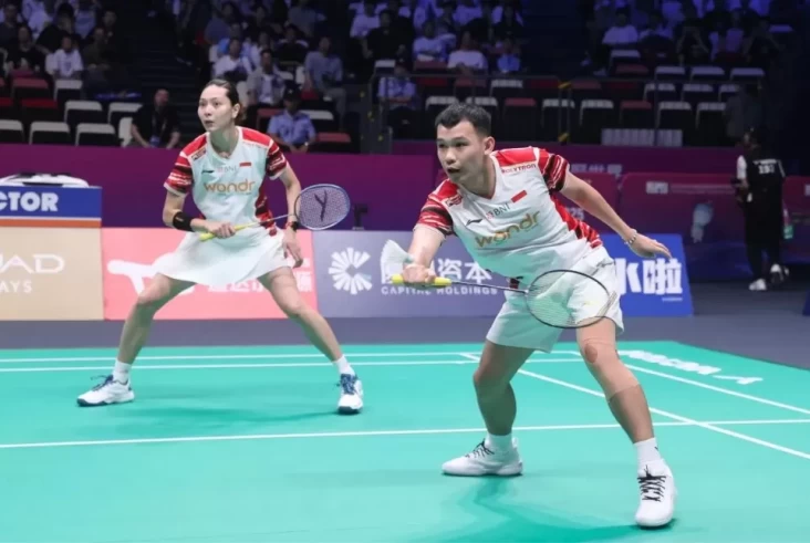 Hasil Piala Sudirman 2025: Rinov/Gloria Keok, Indonesia Tertinggal dari Thailand 0-1