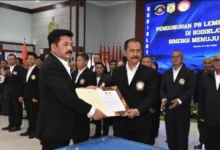 Ketua Umum PB Forki Lantik Pengurus PB Lemkari, Optimistis Cetak Atlet Karate Berprestasi