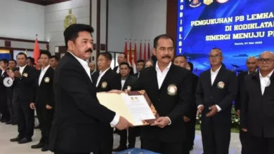 Ketua Umum PB Forki Lantik Pengurus PB Lemkari, Optimistis Cetak Atlet Karate Berprestasi