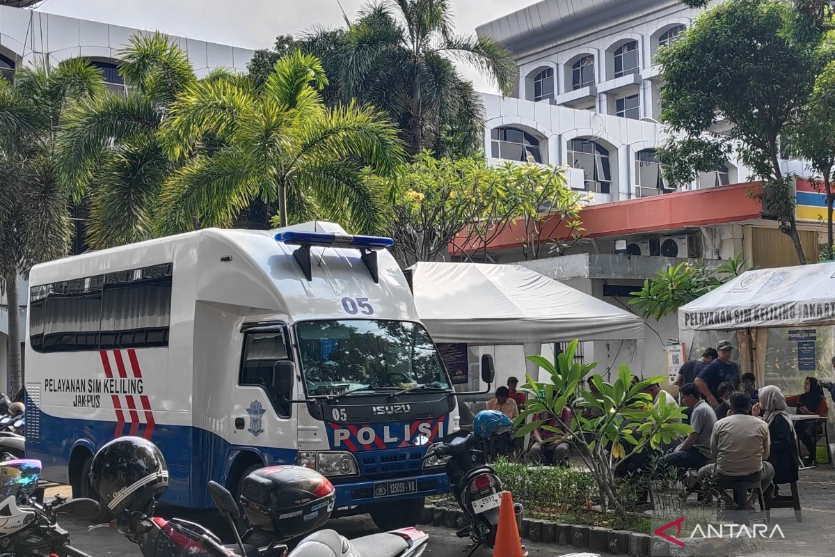 Kamis, SIM Keliling tersedia lagi pada Ibukota Indonesia