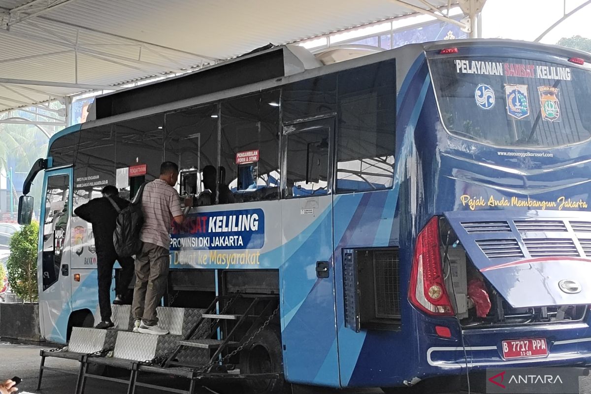 Sabtu, Samsat Keliling tersedia dalam tempat sembilan wilayah Detabek