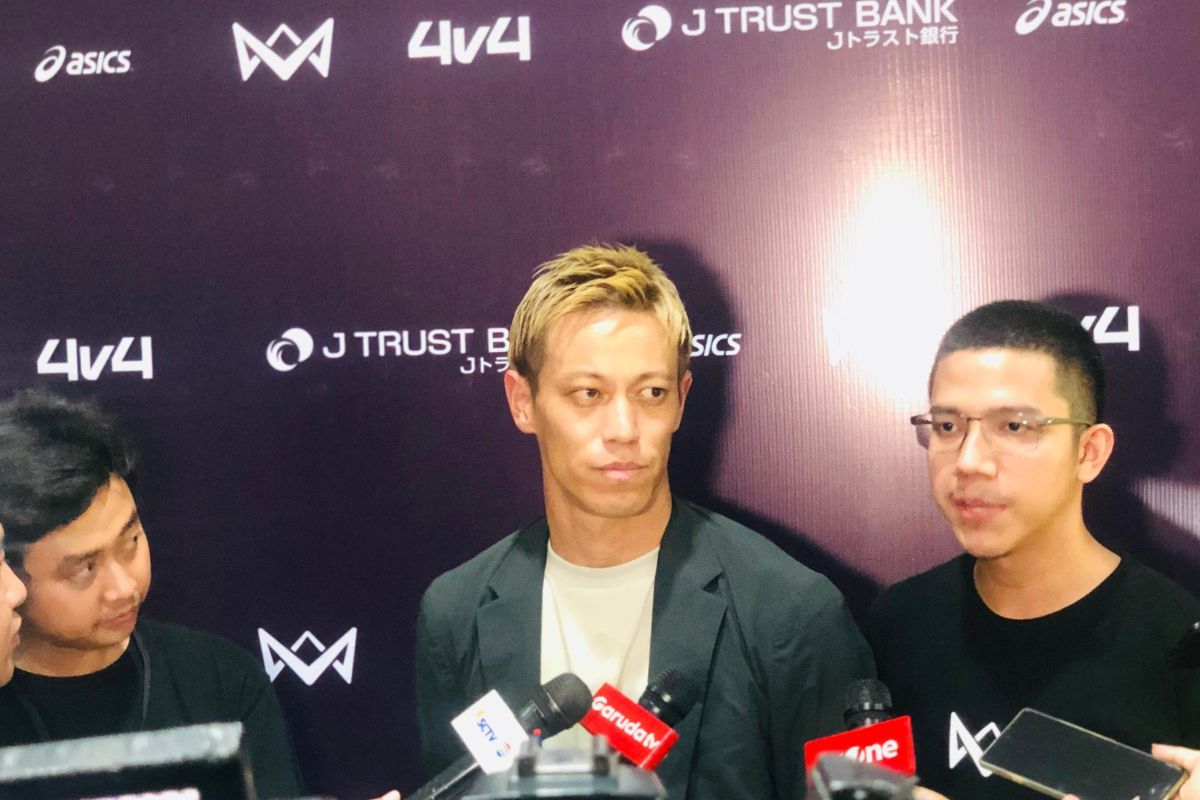 Keisuke Honda: Negeri Sakura harus mengalahkan Indonesia