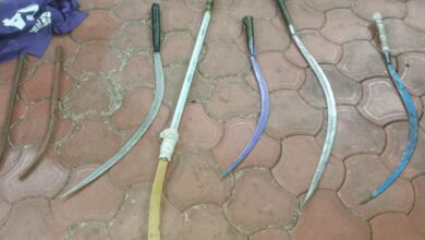 Hendak tawuran, lima pemuda bersenjata tajam pada Jakpus ditangkap