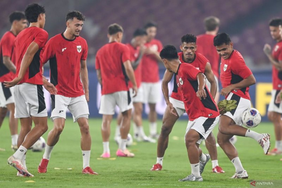 Jadwal juga juga link streaming laga Timnas Indonesia vs China