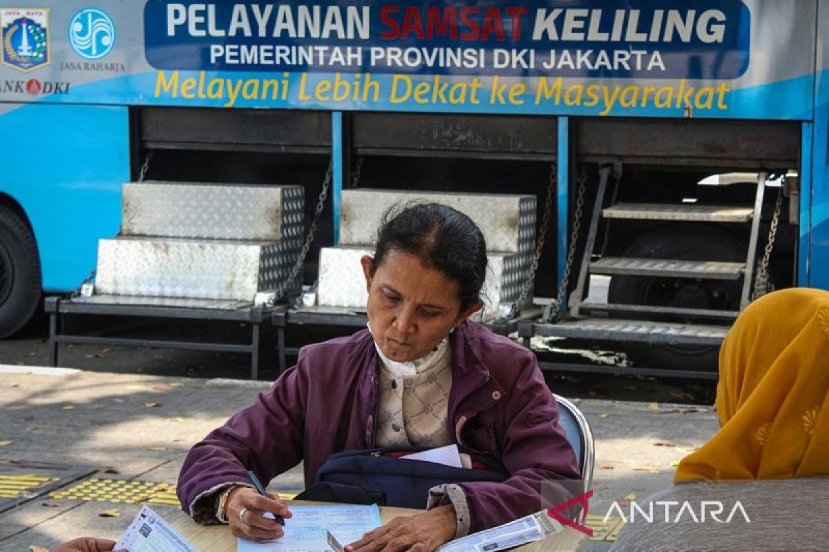 Layanan Samsat Keliling tersedia pada 14 wilayah Jadetabek pada Selasa
