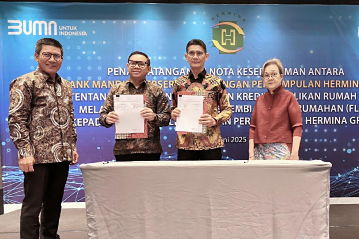 Bank Mandiri gandeng Hermina untuk akselerasi KPR subsidi bagi nakes