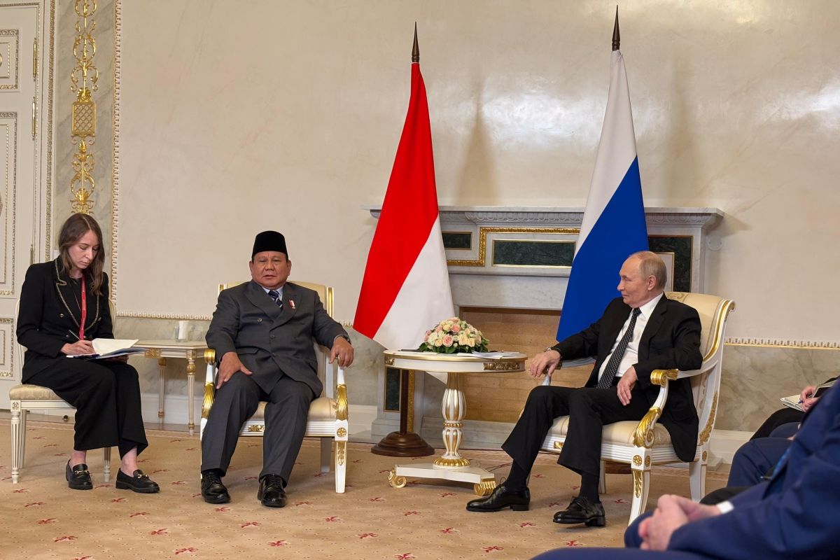 Presiden Rusia nilai Indonesia adalah mitra kunci Rusia pada Asia Pasifik