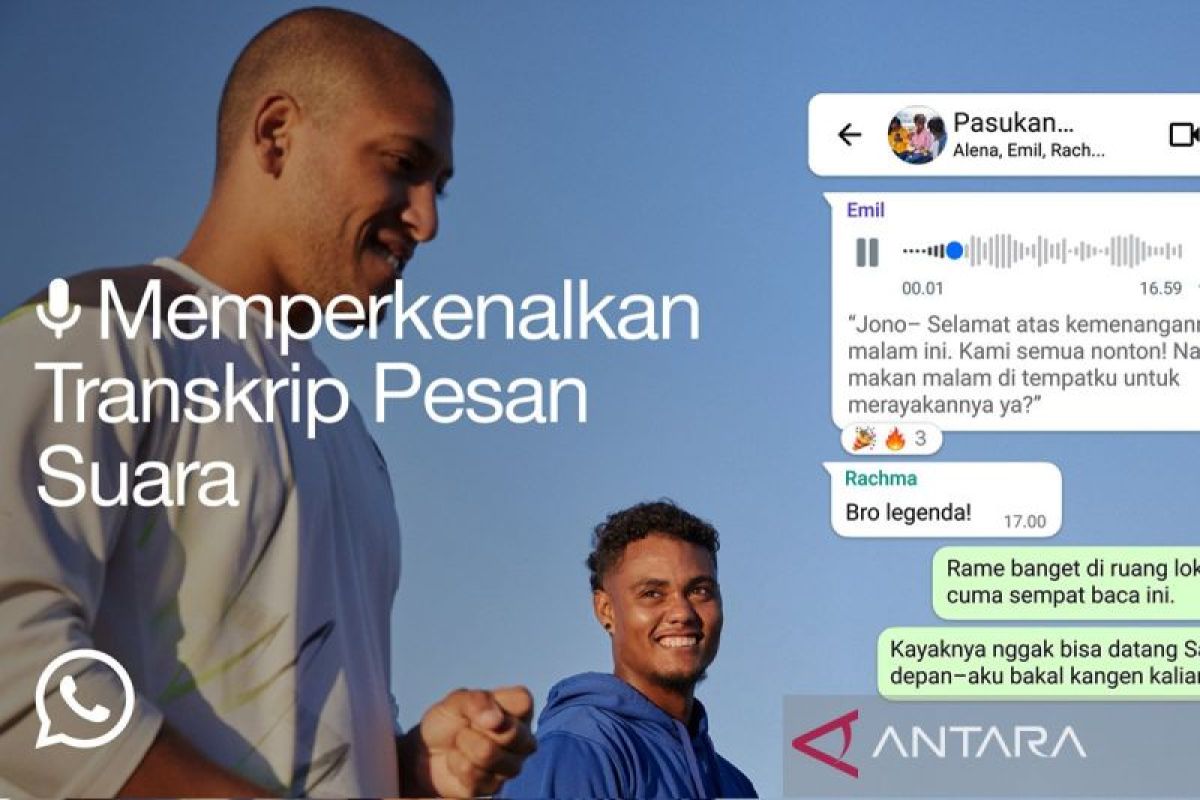 Ubah instruksi pendapat WhatsApp jadi text, ini panduan lengkapnya
