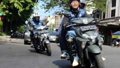 Gear Ultima buktikan performa di area di jalanan Surabaya-Gresik