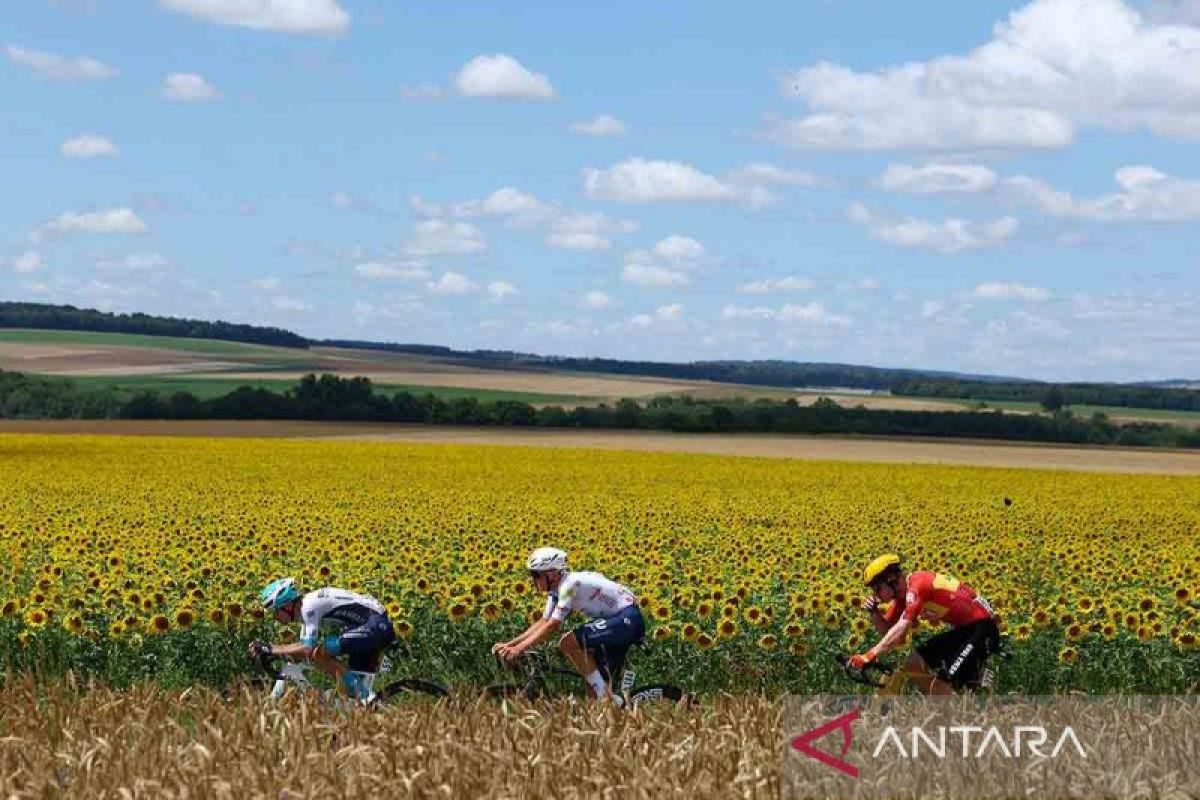 Pembalap tuan rumah Paret-Peintre menangi etape 16 Tour de France