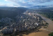 Melihat bencana banjir yang mana melanda wilayah Rongjiang, China