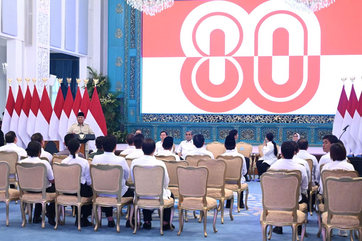 Tema HUT ke-80 RI: Bersatu Berdaulat, Rakyat Sejahtera, Indonesia Maju