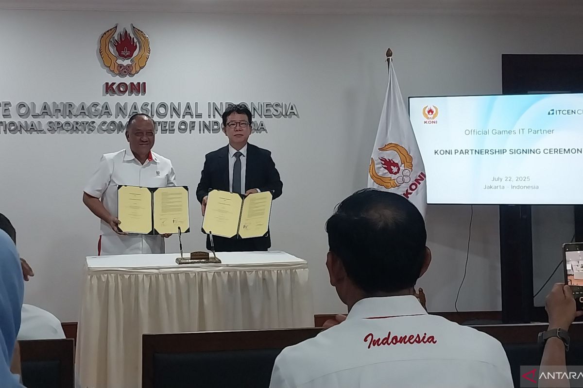KONI gandeng Itcen Cloit tingkatkan kualitas informasi kompetisi